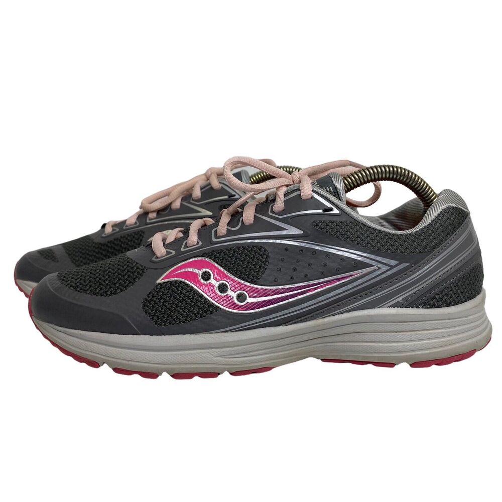Saucony‎ Grid Seeker Sneaker Womens Size 9 Running Shoe Gray Pink S15302-3